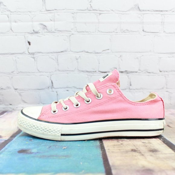 Converse Shoes - CONVERSE All Star Unisex Pink Low Top Shoe M 5 W 7